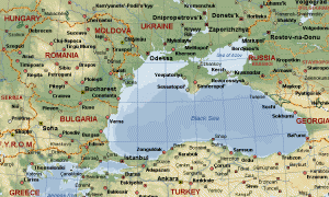 The Black Sea... Khrushchev's retreat was on the northeastern shore