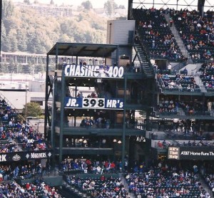 398 HRs frozen in time:Griffey's last game at Safeco before being traded to Cincinnati