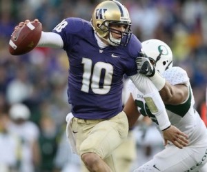 Jake Locker during his Husky days