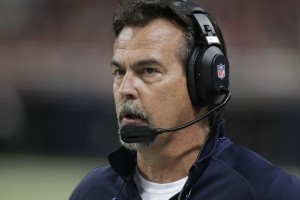 Ram head coach Jeff Fisher