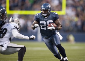 Seahawks fullback Michael Robinson