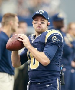 Rams back-up QB Kellen Clemens