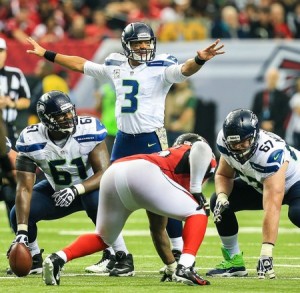 Russell Wilson was flawless