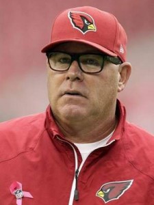 Arizona head coach Bruce Arians