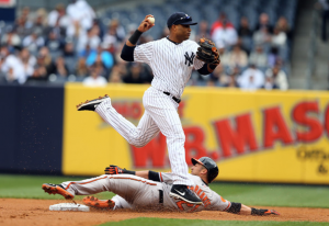 Cano plays a Gold Glove caliber 2nd base