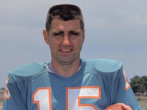 Morrall with the Dolphins late in his career