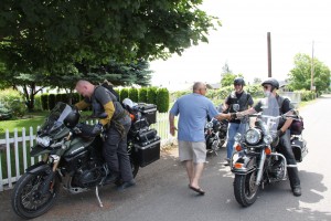 Our "Interpid Trio" arriving in Spokane