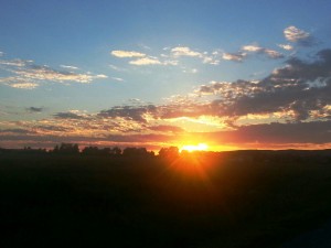 Montana sunset