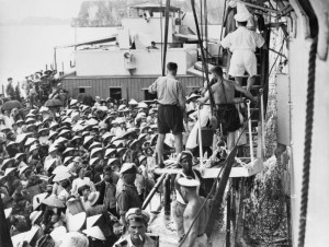 OP Exodus: Catholic refugees from North Vietnam being transferred South