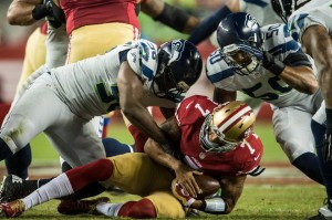 In the face of Seattle's defense Kaepernik was dumbfounded