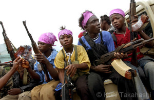 Child soldiers of the Liberian Civil War