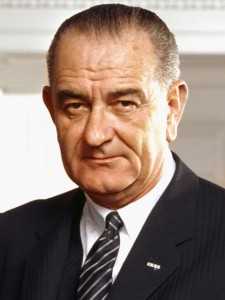 US President in 1964 Lyndon Johnson