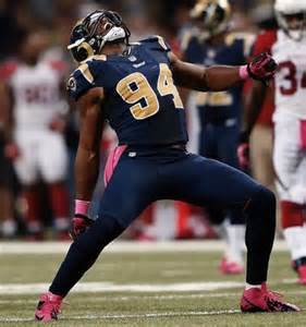 St. Louis Rams defensive lineman Robert Quinn