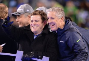 Pete Carroll and John Schneider