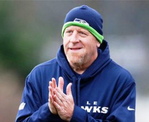 Tom Cable: a great job with the offensive line