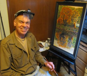 Stan Gabelein in his studio