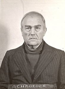 Nazi banker Kurt von Schröder after his capture at the end of World War II