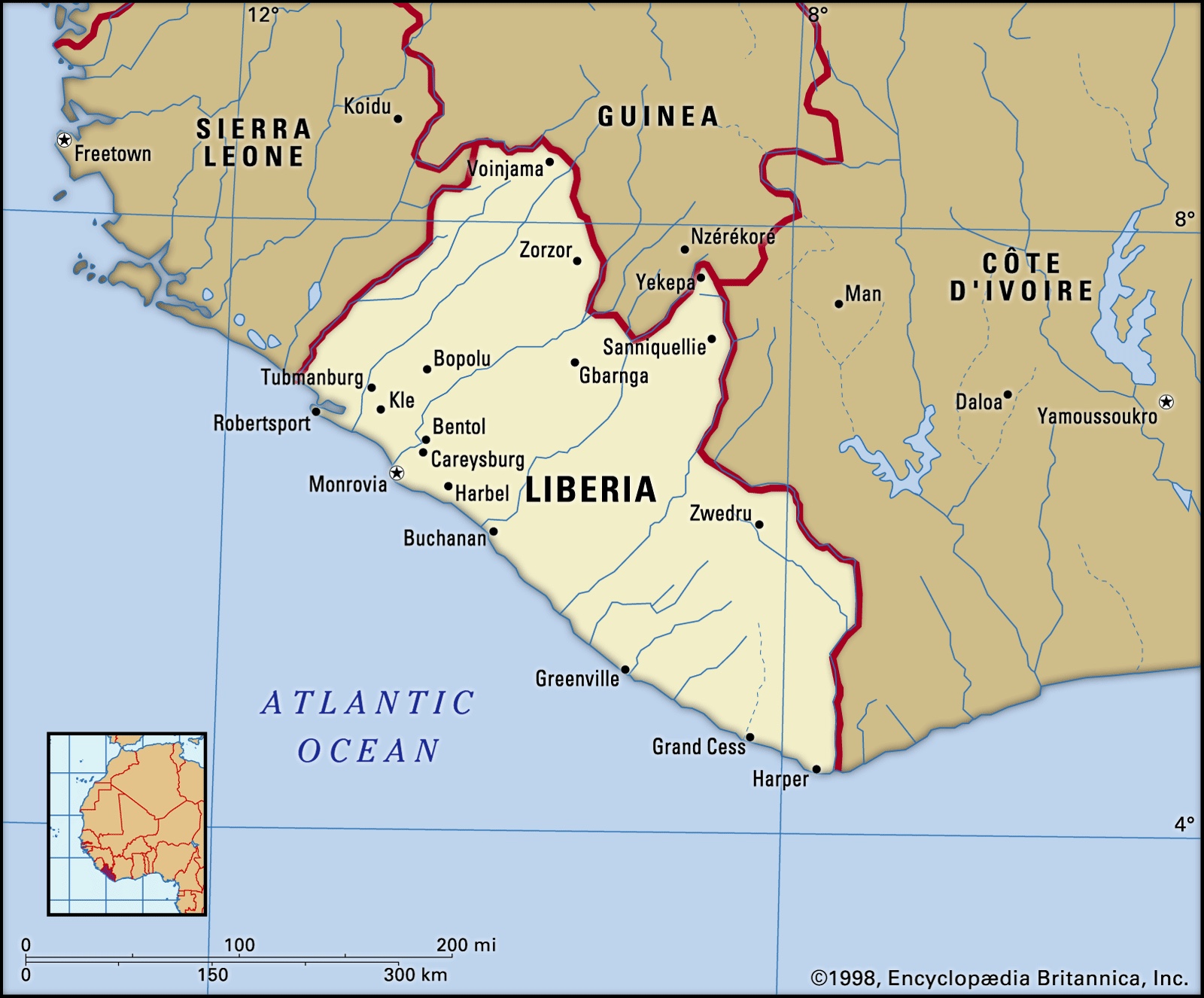 the capital of west african country liberia is